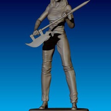 buffy figurine various vampire slayer monster collectible miniature 3d print model - Mito3D