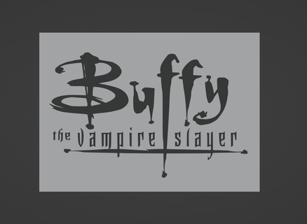 buffy vampire slayer logo 3d print model - Mito3D