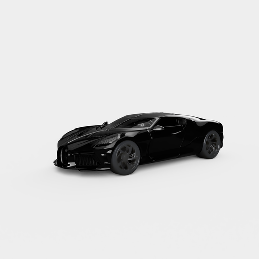 bugatti la voiture Noire 3d Modell Veyron Bugatti Wagen bolide Chiron Divo bearbeitet type35 Fahrzeug Ferrari porsche 3D print model - Mito3D