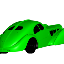 Bugatti Atlantik 3d print model - Mito3D