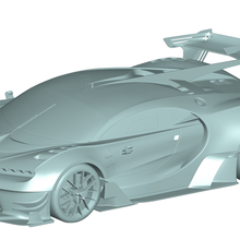 bugatti chirion 3d print model - Mito3D