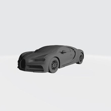 bugatti chiron modelo de coche en 3d imprimibles archivo stl varios Modelo Coches La impresión diseño 3d print model - Mito3D