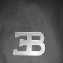 bugatti eb logotipo 3d print model - Mito3D