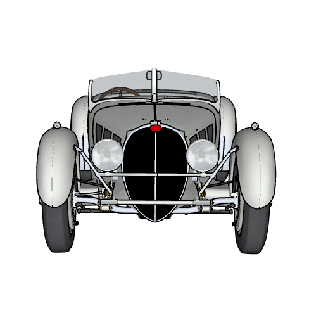 bugatti type 57sc atalante atlantic 57 t57 supercar auto cars car motorsport suvs traffic police crossovers rally sedans 3d print model - Mito3D