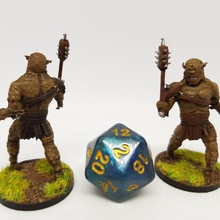 bugbear 28mm tabletop gaming art creatures rpg roleplaying miniature dnd 3d print model - Mito3D