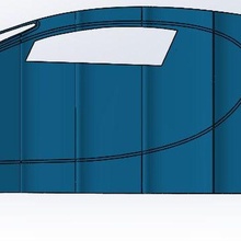 Buggatti Chiron logo Bugatti Sanat 3d print model - Mito3D