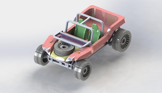 buggy 3d print model - Mito3D