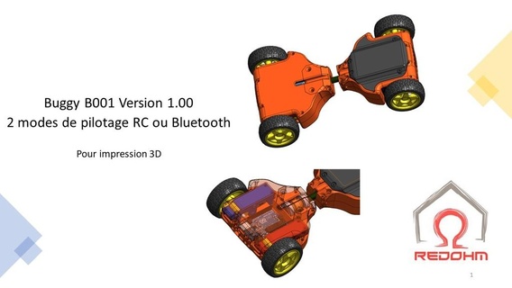 Buggy Plattform robotis Arduino Handy Mobiltelefon Roboter Robotik 3d print model - Mito3D