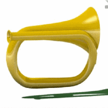 clairon jeu bugle la trompette de l'instrument instrument à vent cavalerie armée terre matin musique l'alarme l'horloge musicien non pris en charge d'impression place 3d print model - Mito3D