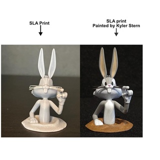 Bugs lapin 3d print model - Mito3D