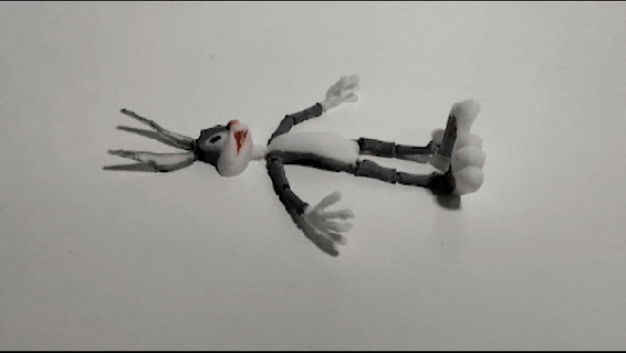 Fehler Hase flexi Looney Melodien Filme Serie Animation Kunst drucken Ort 3d print model - Mito3D