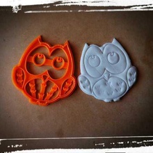 buho cookie cutter owl cookies home 3d print model - Mito3D