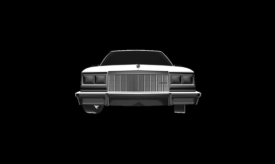 buick electra coupe 1980 auto car cars 3d print model - Mito3D