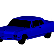 buick electra coupe 3d print model - Mito3D