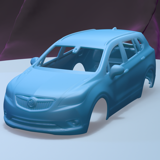 Buick Visualizar 2019 1 24 imprimible coche vehiculo cuerpo 3d print model - Mito3D