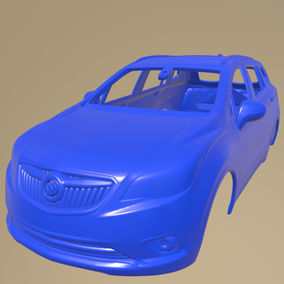 Buick Visualizar 2019 imprimible coche vehiculo cuerpo espacio 1 10 separar partes scalextric Tamiya rc miniz tractor kyosho axial traxxas micro 24 3d print model - Mito3D