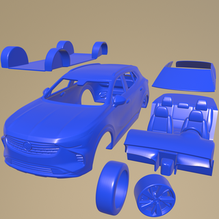 Buick Visualizar 2021 imprimible coche vehiculo separar partes cuerpo espacio 1 10 scalextric Tamiya rc miniz tractor kyosho axial traxxas micro 24 3d print model - Mito3D