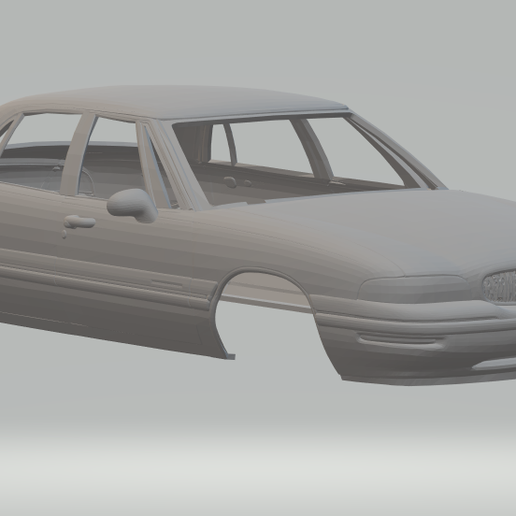 Buick lesabre 98 3D print model - Mito3D