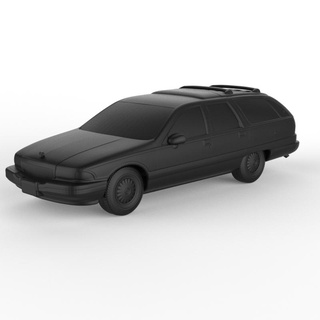 buick roadmaster wagon 1991 pre-supported diecast miniatures scalemodels collectibles 1 32 43 64 76 87 cars precision supported hobby diorama vehicles detailing collectors automobilia custom 3d print model - Mito3D