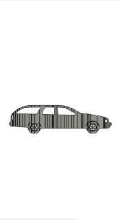 Buick roadmaster vagón vuelta Arte coche vehiculo decoración regalo hogar casa chico niña mecánico mente estropeado soplo 3d print model - Mito3D