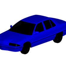 Buick alondra sedán 3d print model - Mito3D