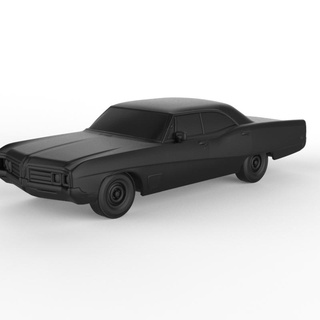 buick wildcat sedan police 1968 pre-supported diecast miniatures scalemodels collectibles 1 32 43 64 76 87 cars precision supported hobby diorama vehicles detailing collectors automobilia custom 3d print model - Mito3D