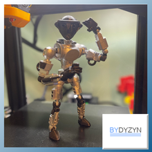 Construir robô Escoteiros despertar corpo jogos ajuda articulado escultura arte baseado histórias brinquedo açao figura 3d print model - Mito3D