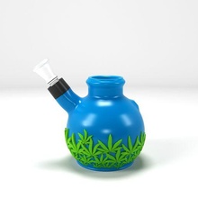 Construir personalizadas bongo base ganja gadget fumaça erva daninha água tubo maconha bongô 3d print model - Mito3D