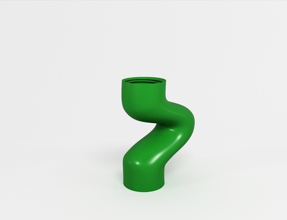 costruire personalizzato bong mezzo parte tubo piegare cannabis 420 erba ganja marijuana Fumo bongo 3d print model - Mito3D