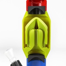 inşa etmek özel bong orta süzücü gadget Sigara içmek ot Su boru esrar Ganja bongo fahişe 3d print model - Mito3D