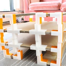 build your own cardboard furniture set brooches home paperboard garden diy model piece 3d print model - Mito3D