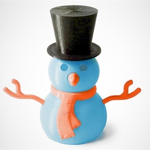 build-a-snowman game 3D print model - Mito3D