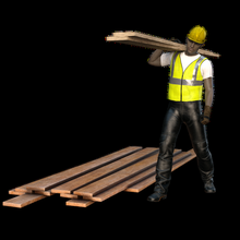builder man 4 construtor construction builders mechanicalcontractors civil engineer 3d print model - Mito3D