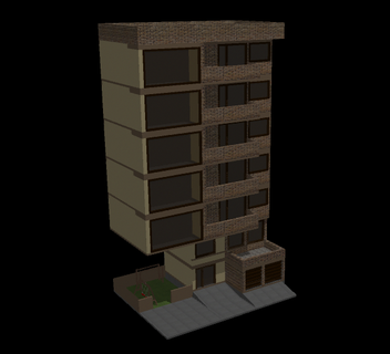 Gebäude 1 3d print model - Mito3D