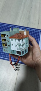 building 19 4 5 house train model gauge city led 3d print model - Mito3D