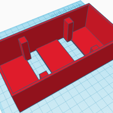 edificio de eléctrica la caja gira e2 varios 3d print model - Mito3D