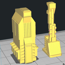 buildings 3d print model - Mito3D
