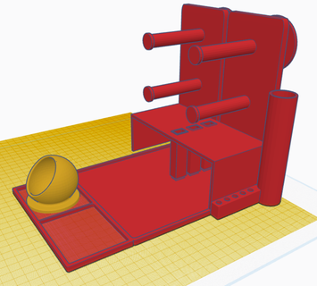 inşa edilmiş lehimleme iş istasyonu parçalar Fincan lehim yardım istasyon biriktirici biriktirmek Kulp destek Weller 3d baskı 3d print model - Mito3D