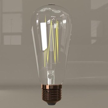 bulb home glass living bedroom room lounge kitchen tv hall tubelight glow light led 3d print model - Mito3D