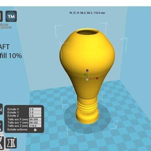ampoule porte stylo l'organisation 3d print model - Mito3D