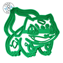 bulbasaur - pokemon cookie cutter fondant cute baking desserts clay pastry birthday 3d print model - Mito3D
