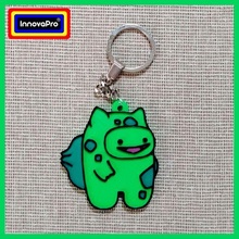 bulbasaur among us keychain key ring from necklace pendant i said pokemon game 3d print model - Mito3D