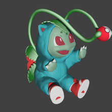 bulbasaur traje jogo pokemon brinquedo anime pokecostume starter venusaur 3d print model - Mito3D