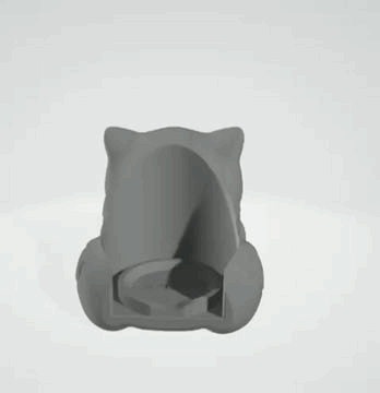 bulbasaur écho point allumer amazone alexa 3D print model - Mito3D