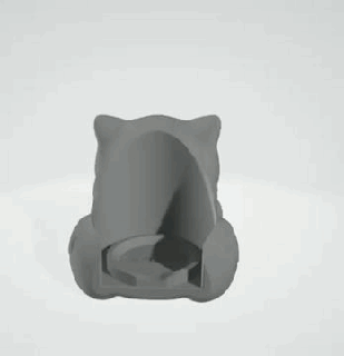 bulbasaur echo dot kindle amazon alexa 3d print model - Mito3D