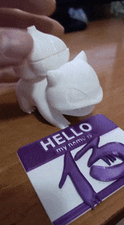 bulbasaur erba macinino giocattolo tabacco Pokemon 3d print model - Mito3D