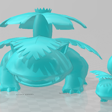 bulbasaur ivysaur venusaur 3d print model - Mito3D