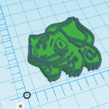 bulbasaur porte clés Pokémon 3d print model - Mito3D