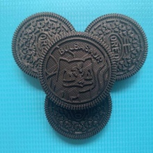 bulbasaur oreo juego pokemon Galleta coleccionable limitado edición 3d print model - Mito3D