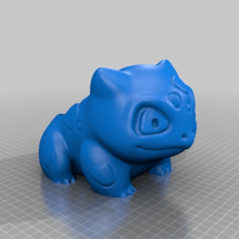 bulbasaur pot gadget flowerpot 3d print model - Mito3D